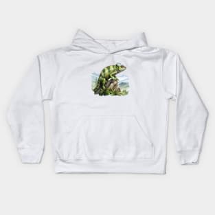 Veiled Chameleon Kids Hoodie